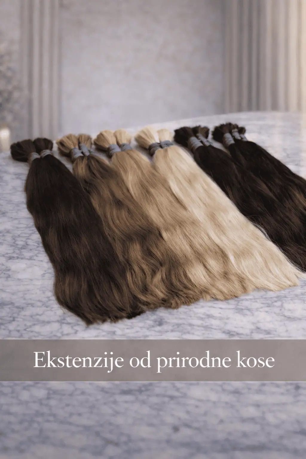 Ekstenzije od prirodne kose
